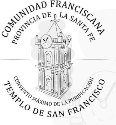 Templo de San Francisco · Comunidad Franciscana